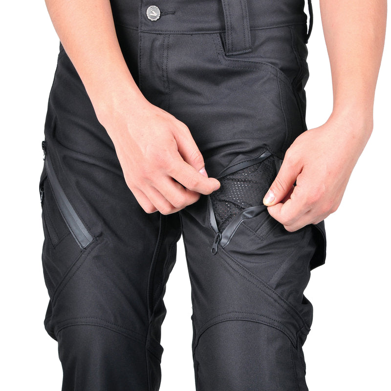 Men’s VX2 Water-Repellent Armored Riding Pants