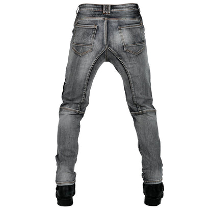 Axis 21 Men’s Stretch Denim Motorcycle Jeans