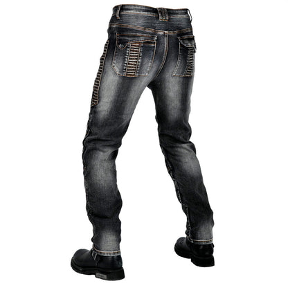 Men’s K‑7 Kevlar Motorcycle Riding Jeans