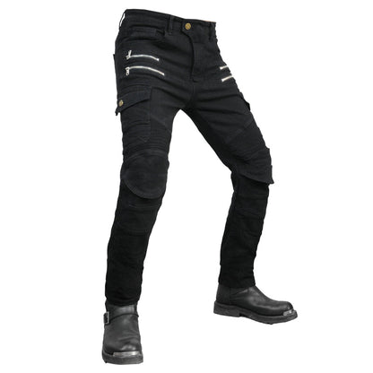 Motorcycle Off-Road Racing Denim Anti-Fall Jeans