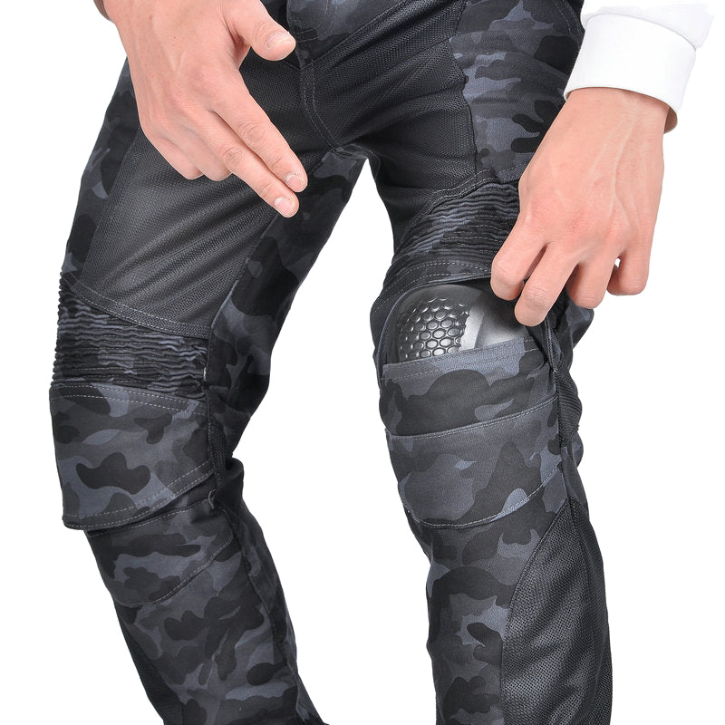 Adventure 4 Men’s Biker Jeans with CE Armor – Camo