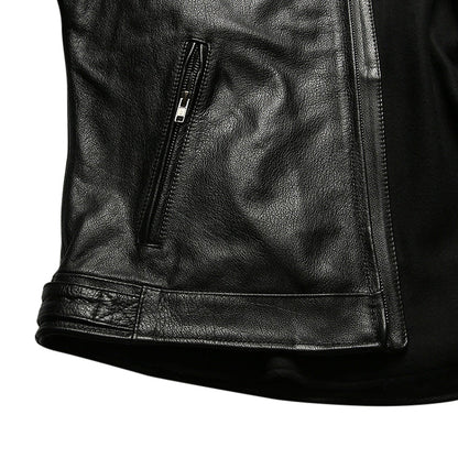 Biker Forward Genuine Leather Motorcycle Jacket