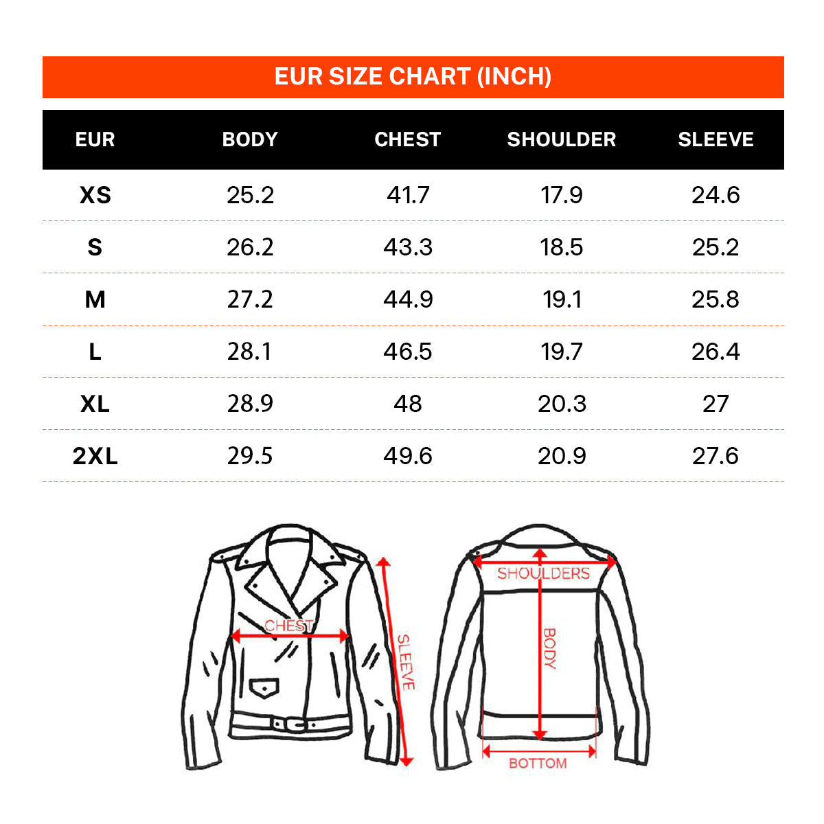 Leather Ripple Biker Jacket