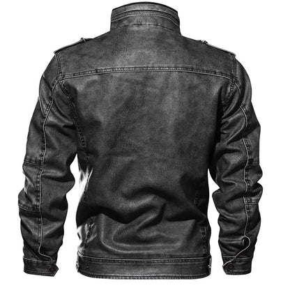 Motock Biker Leather Jacket