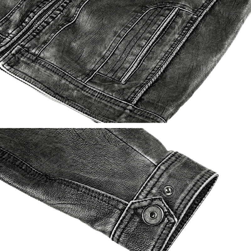 Motock Biker Leather Jacket