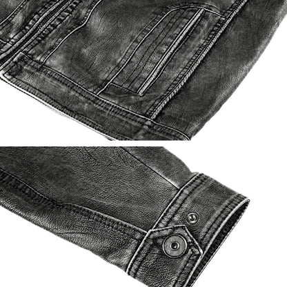 Motock Biker Leather Jacket