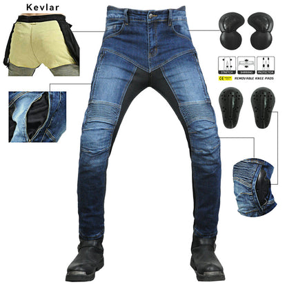 Vigilance 74 Kevlar Summer Jeans with Protection Gear
