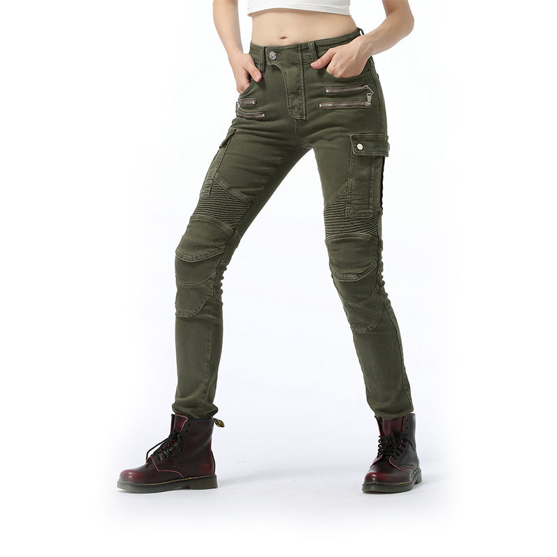 Fierce 4 Women's Motorcycle Jeans with Armor Protector