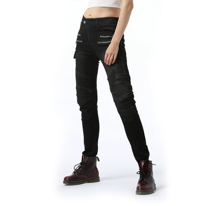 Fierce 4 Women's Motorcycle Jeans with Armor Protector