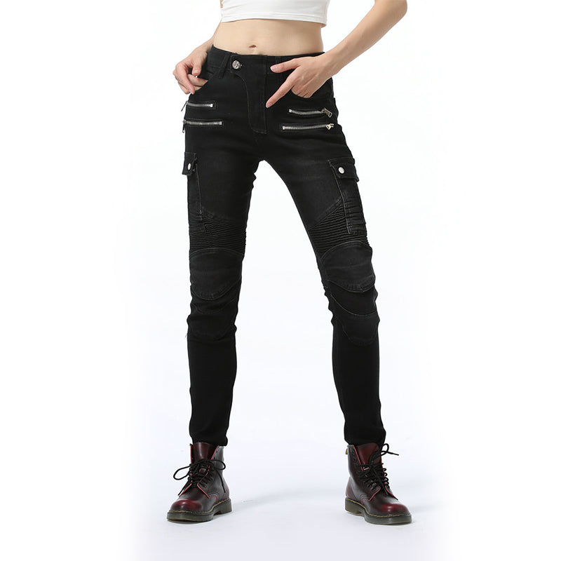 Fierce 4 Women's Motorcycle Jeans with Armor Protector