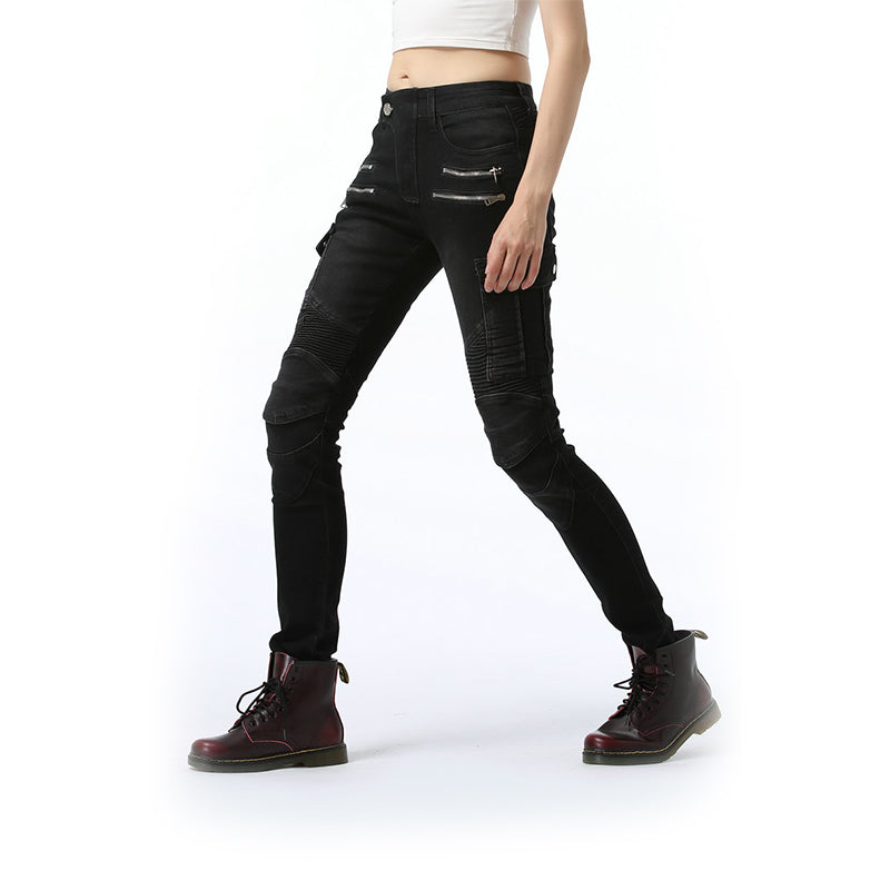 Fierce 4 Women's Motorcycle Jeans with Armor Protector