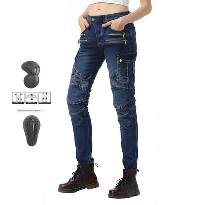 Fierce 4 Women's Motorcycle Jeans with Armor Protector