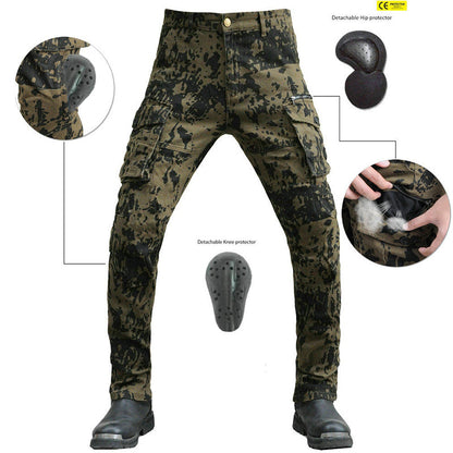 Force 11 Women’s Motorcycle Pants with Armor fit All Seasons