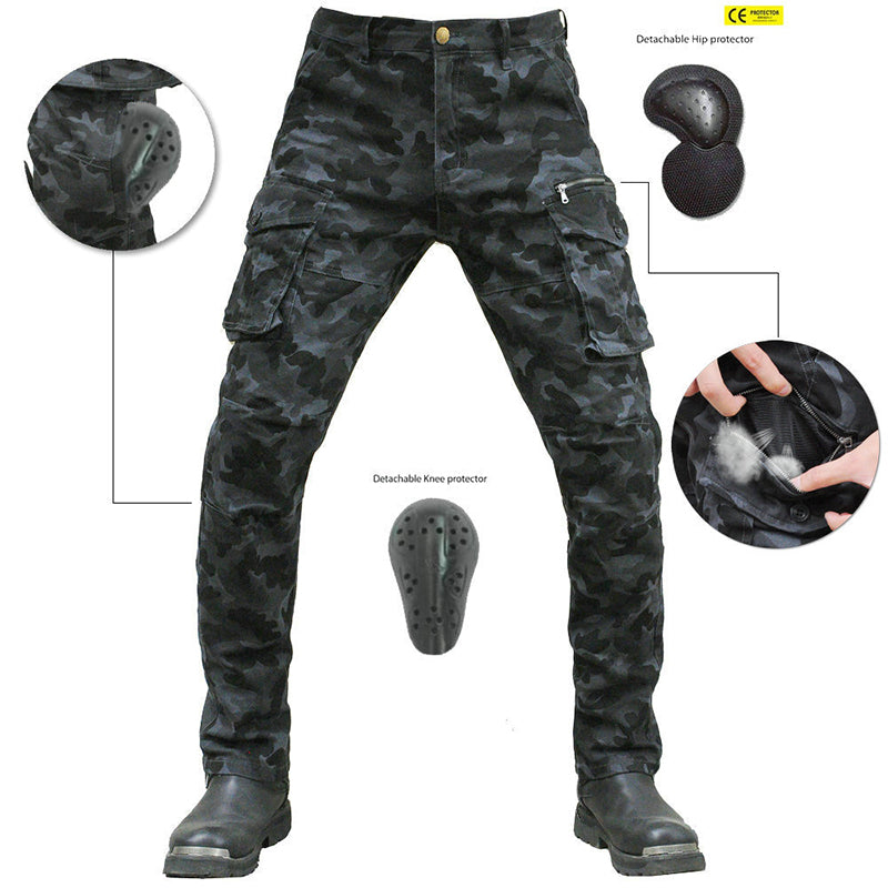Force 11 Women’s Motorcycle Pants with Armor fit All Seasons