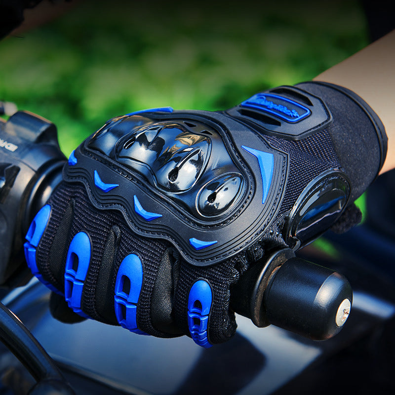 Motocross Gloves with Protective Gear Racing Gloves