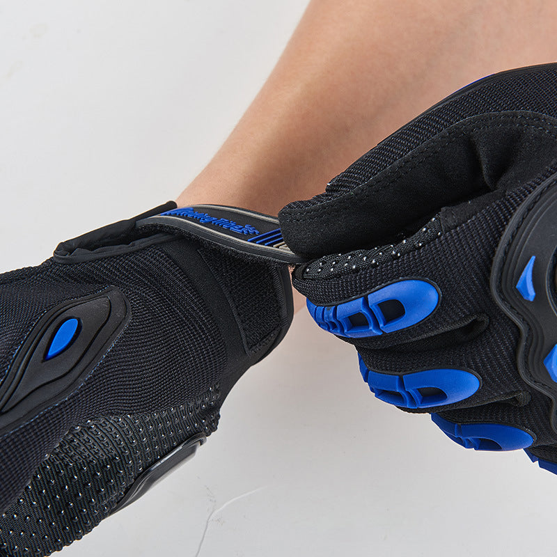 Motocross Gloves with Protective Gear Racing Gloves
