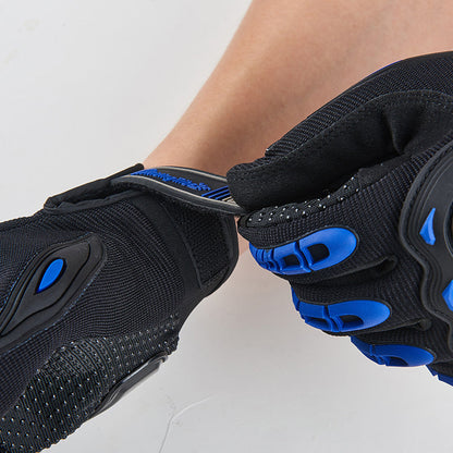Motocross Gloves with Protective Gear Racing Gloves