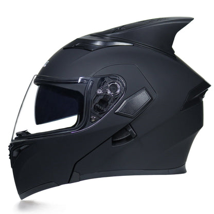 Motorcycle Modular Helmet with Dual Visors