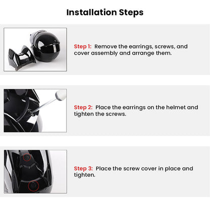 Women Cat Ears Motorcycle Helmet