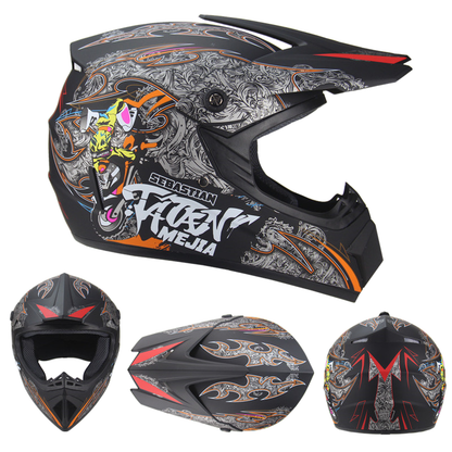 Off-Road Motorcycle Helmet Motocross ATV Dirt Bike Racing Helmet