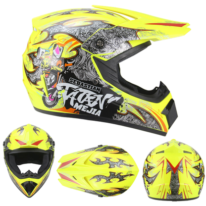 Off-Road Motorcycle Helmet Motocross ATV Dirt Bike Racing Helmet