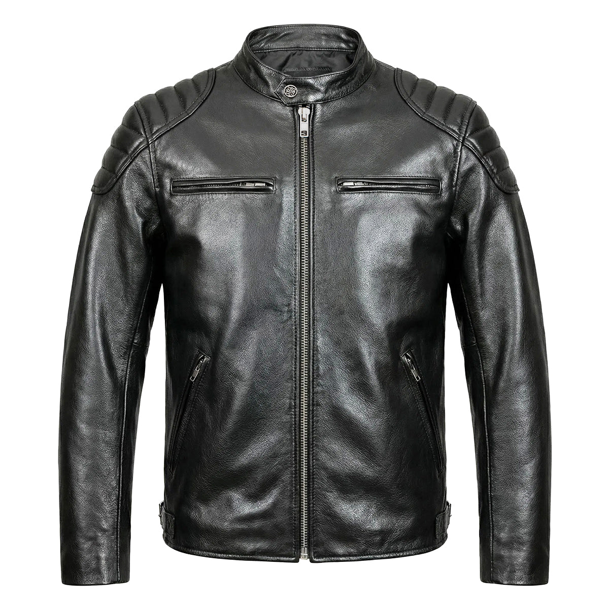 Casual Motorcycle Genuine Leather Jacket