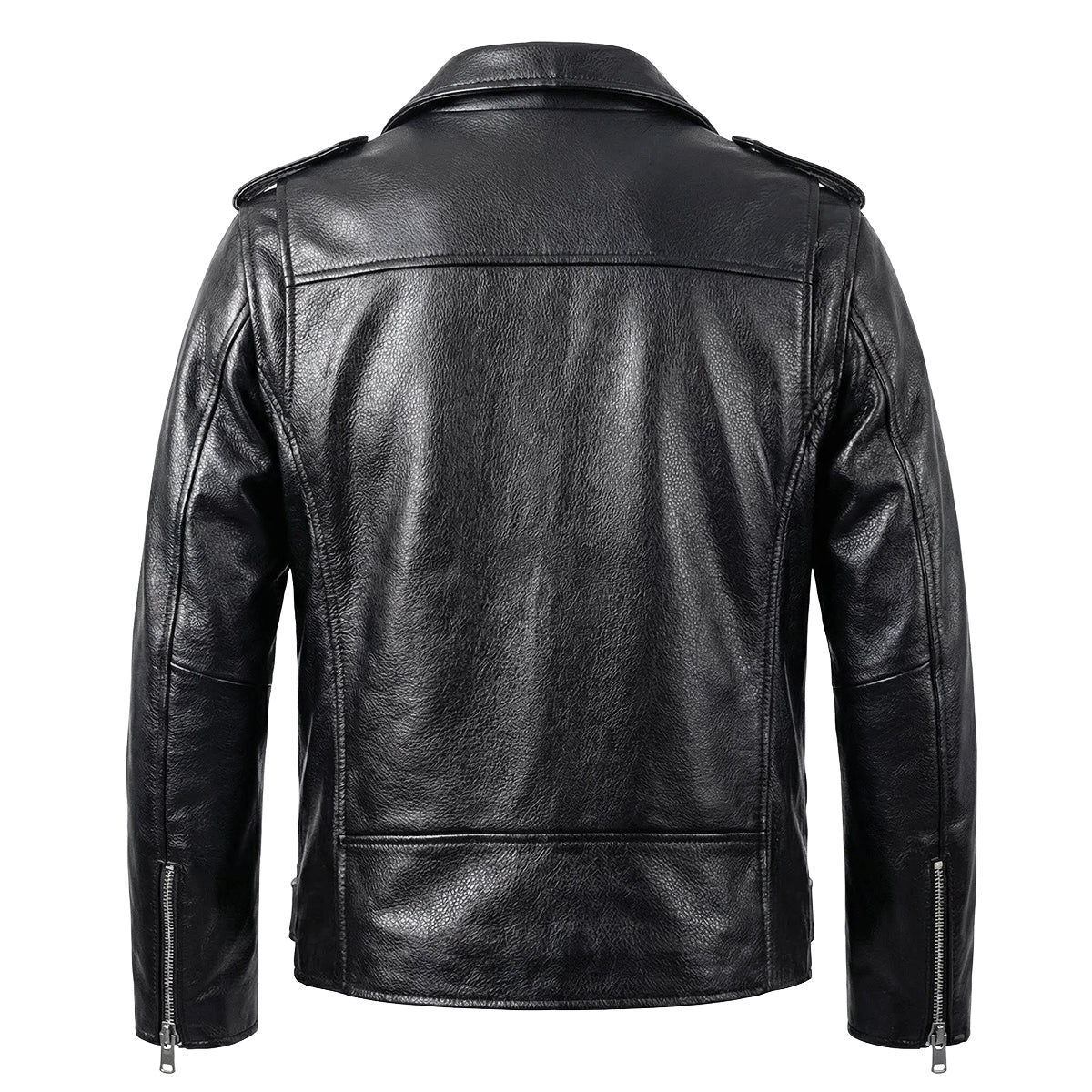 Motorcycle Comfortable Genuine Leather Jacket