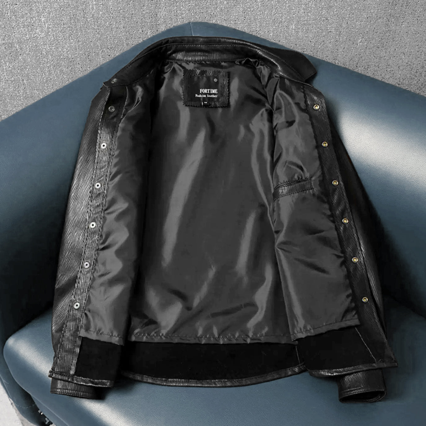 Super Soft Genuine Leather Shirt-Style Jacket