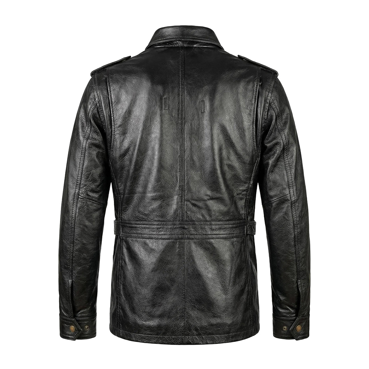M6 Soft Cowhide Motorcycle Leather Jacket