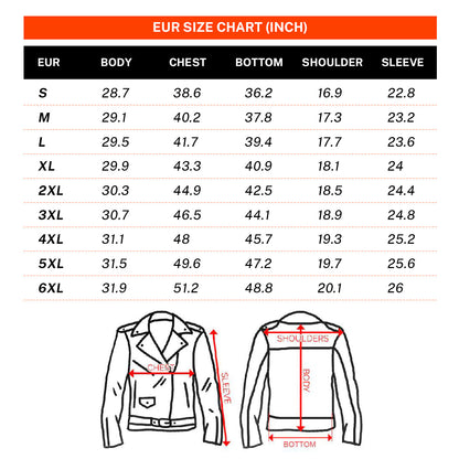 Motorcycle Mid-Length Adventure Leather Jacket