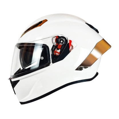Full Face Motorcycle Helmet for Adult Men Women  P7 Dual Visor