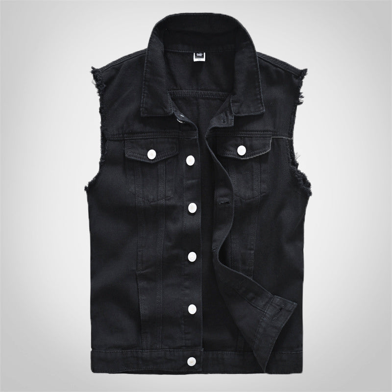 Black Cool Men's Casual Vest