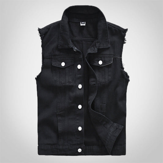 Black Cool Men's Casual Vest