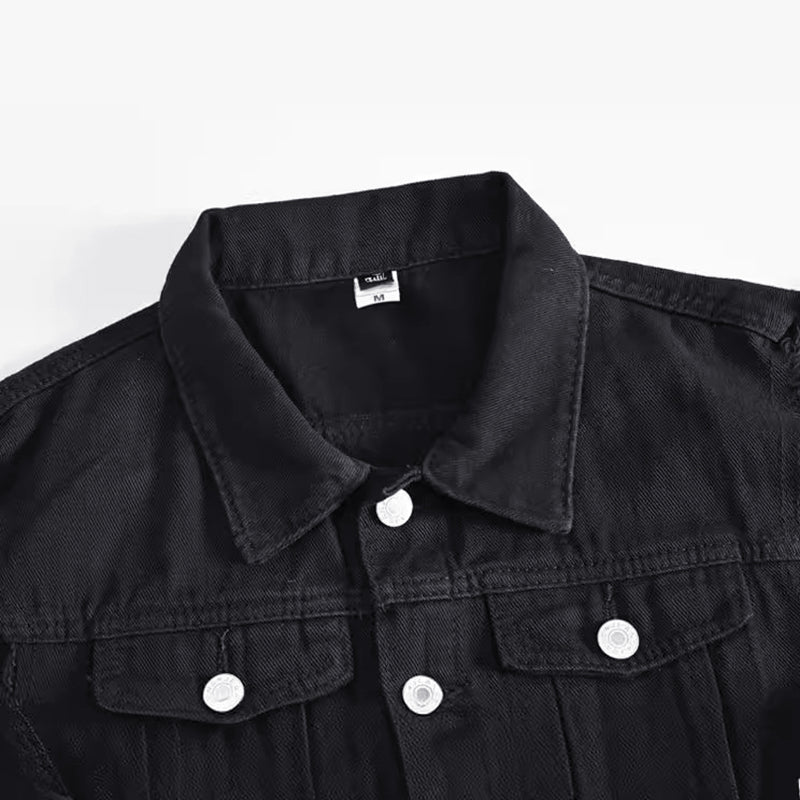 Black Cool Men's Casual Vest