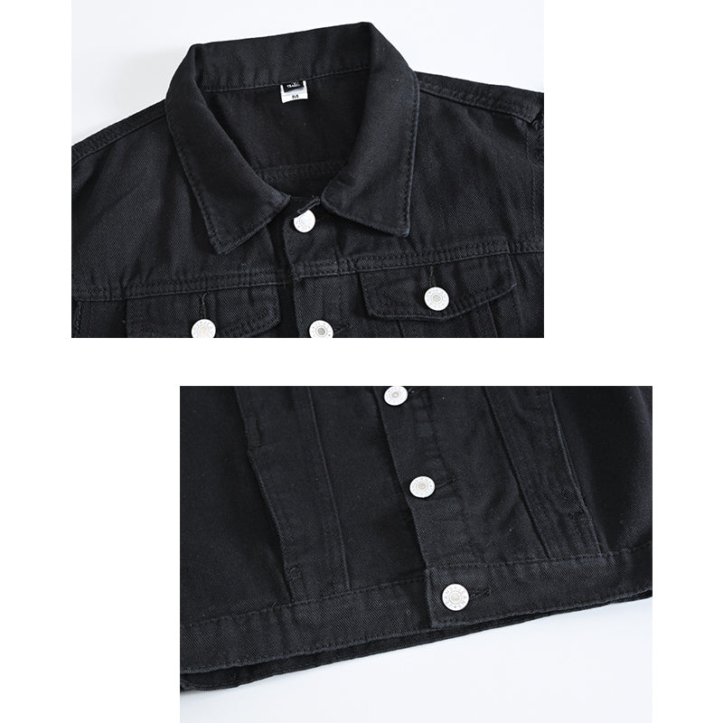 Black Cool Men's Casual Vest