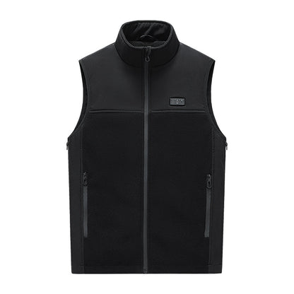 Smart Vest USB Electric Heating Fleece Couple Same Style