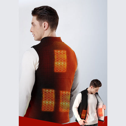 Electric Heating Vest Intelligent Charging Winter Waistcoat