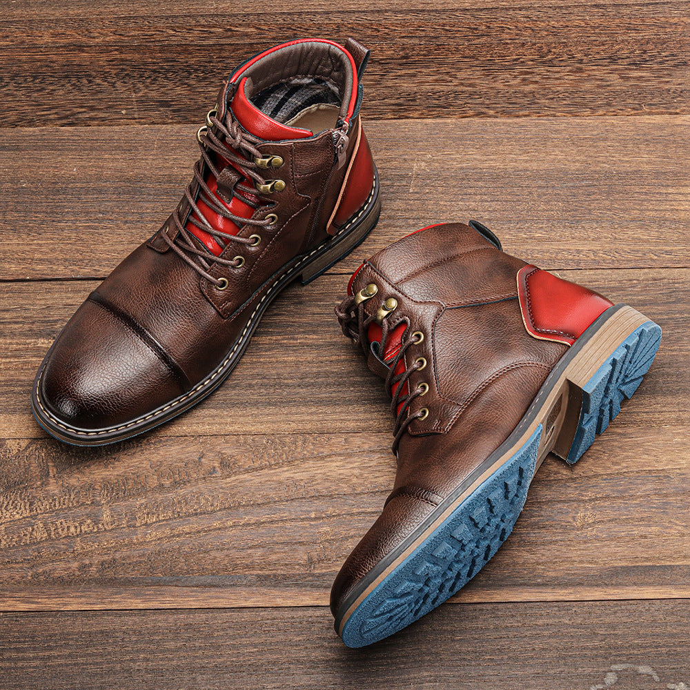 Urban Vintage Motorcycle Boots