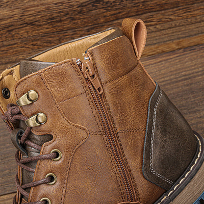 Urban Vintage Motorcycle Boots