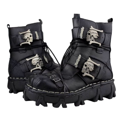 Men's Steampunk Stylish Leather Boots