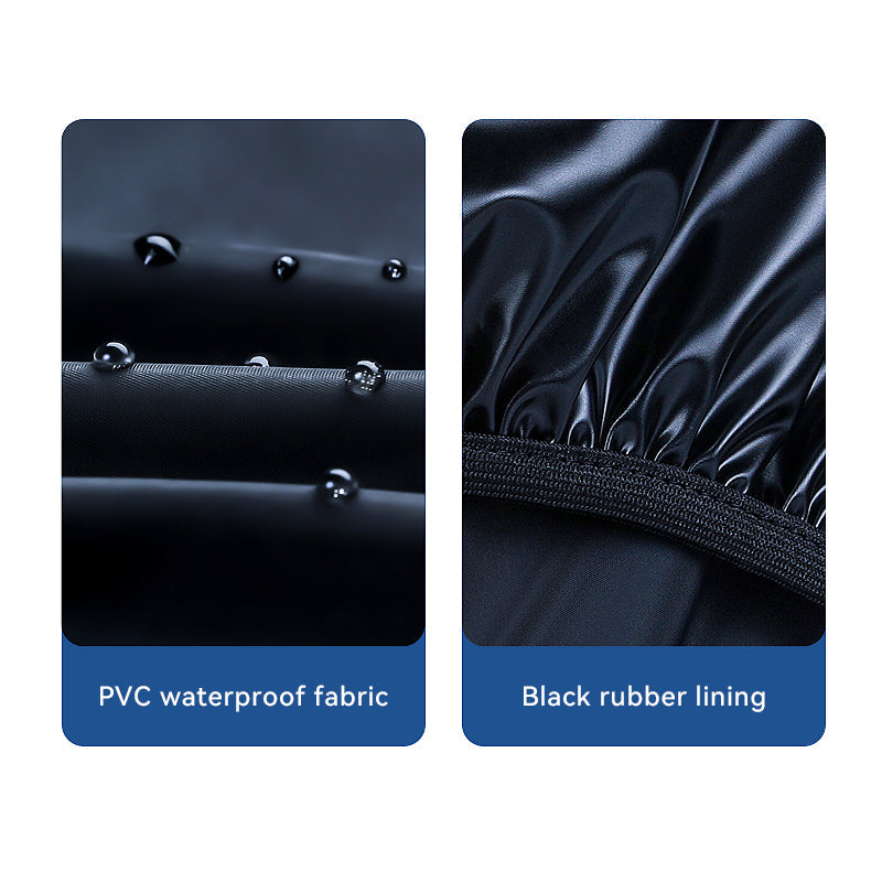 Non-Slip Waterproof Biker Rain Boot Shoe Covers With Reflector