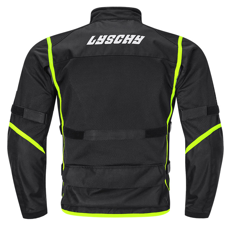 Summer Mesh Moto Armored Jacket