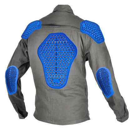 Motorcycle Denim Armored Riding Shirt