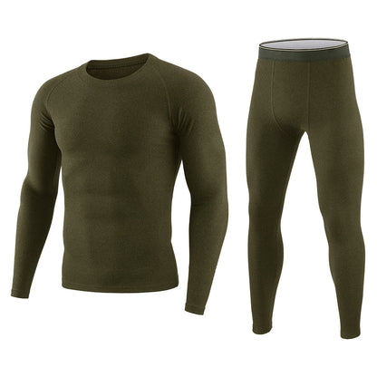 Men's Winter Motorcycle Thermal Underwear Set