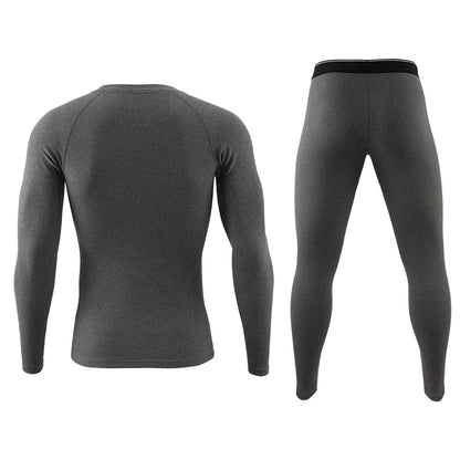 Men's Winter Motorcycle Thermal Underwear Set