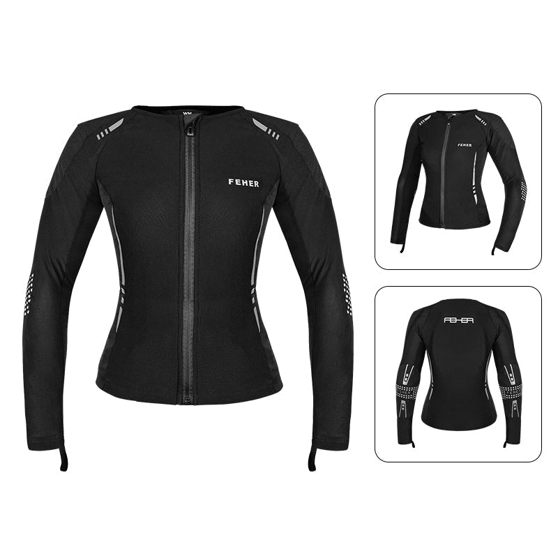 Women’s Lightweight Mesh Armored Riding Shirt