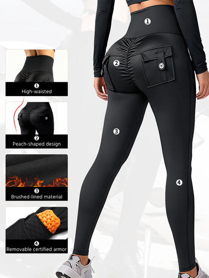Women’s ShadowWing Brushed-Lined Armored Leggings
