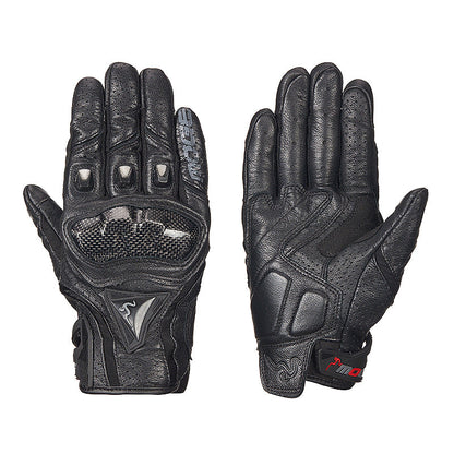 Motorcycle Racing Summer Leather Gloves