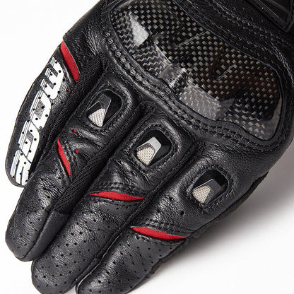 Motorcycle Racing Summer Leather Gloves