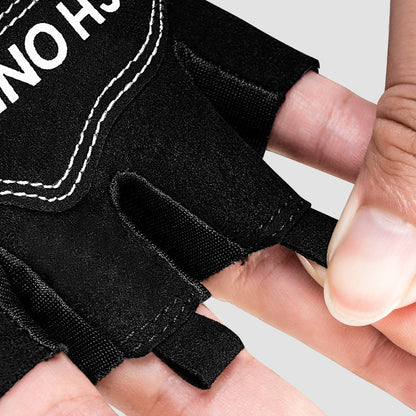 Summer Carbon Fiber Motorcycle Fingerless Gloves
